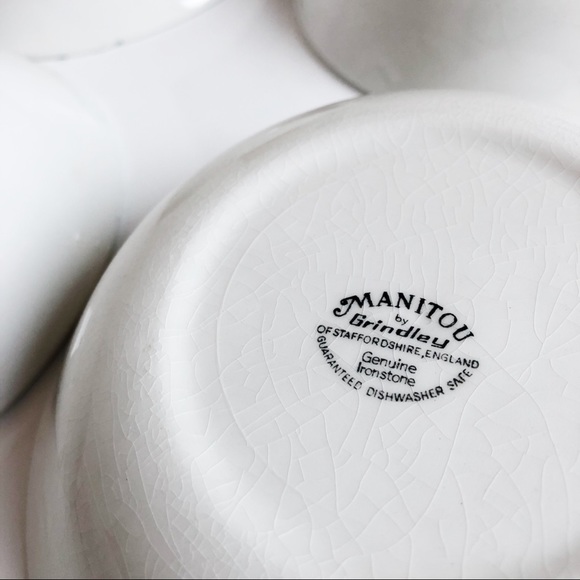 Vintage Manitou by Grindley bowls (set of 6) - Picture 7 of 7